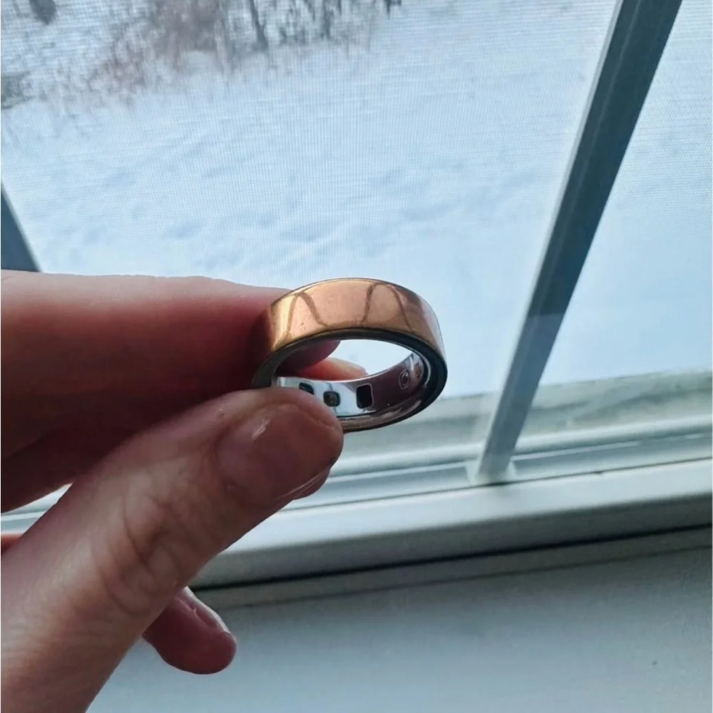 Smart Ring in Rose Gold Finish